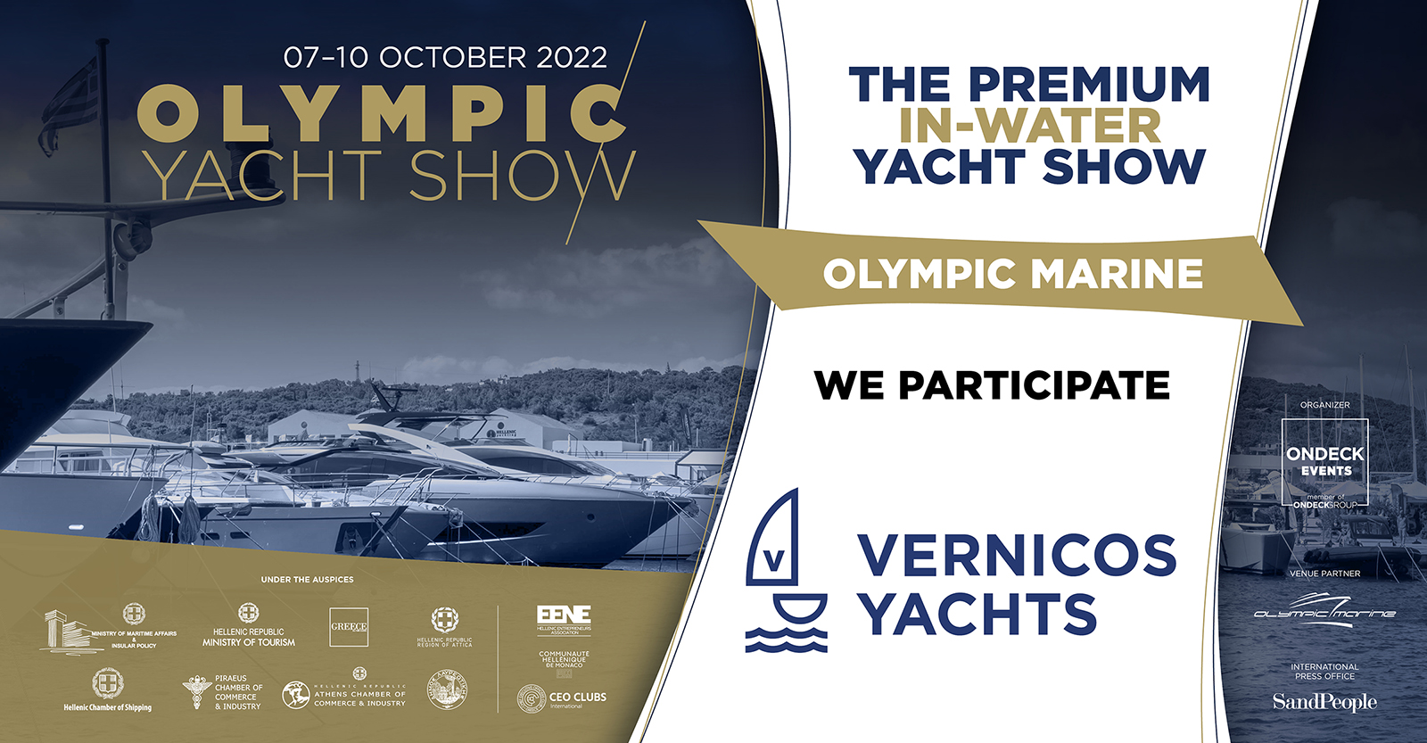 Vernicos Yachts - Olympic Yacht Show 2022